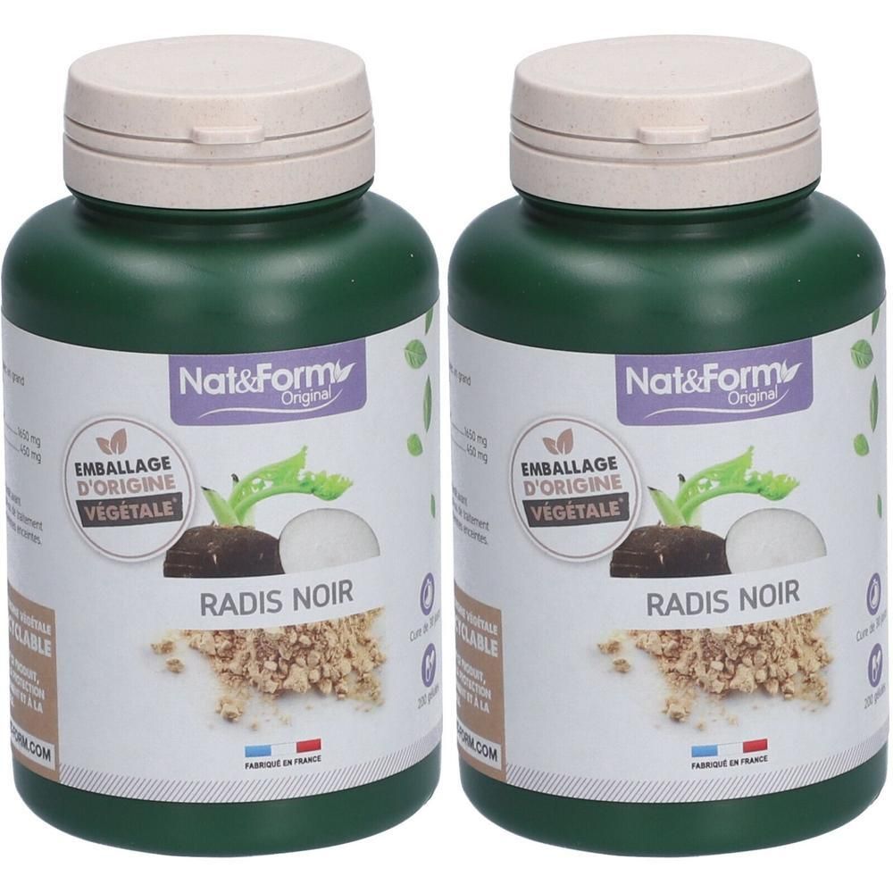 Nat&Form RADIS NOIR