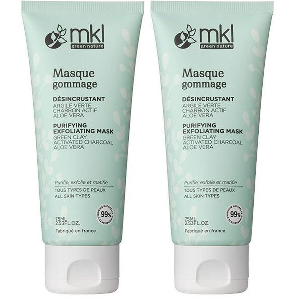 MKL Green Nature Masque Gommage Désincrustant