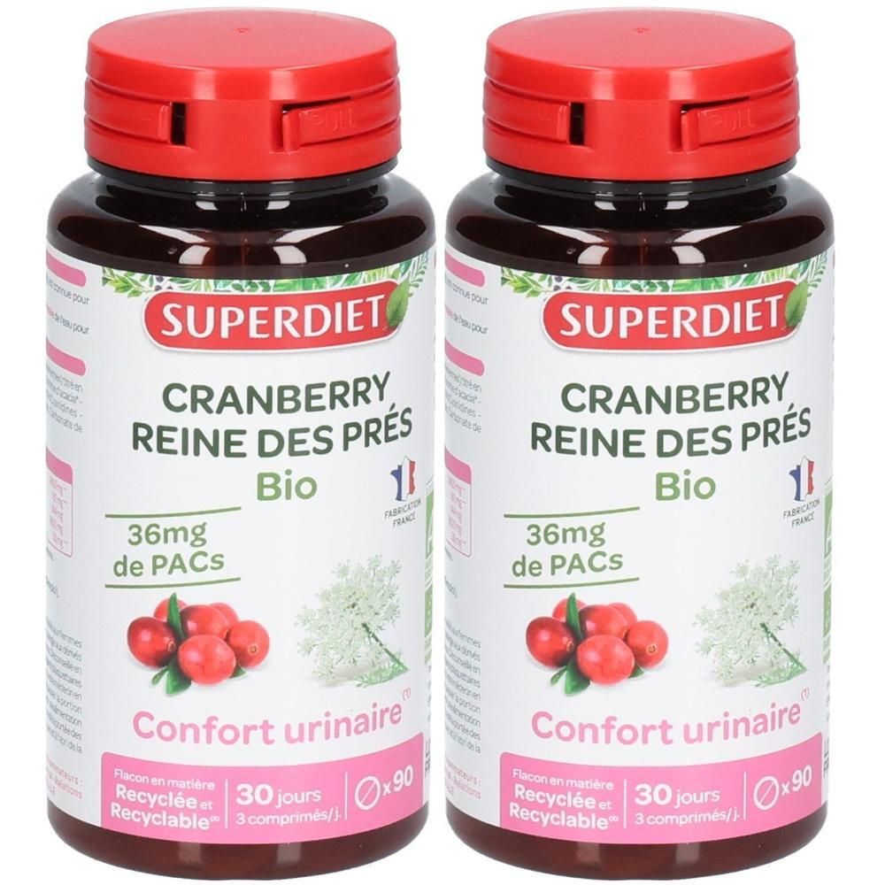 Superdiet Cranberry Reine Des Prés Bio