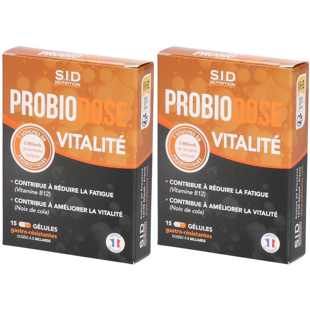 Sid Nutrition Probiodose Vitalité
