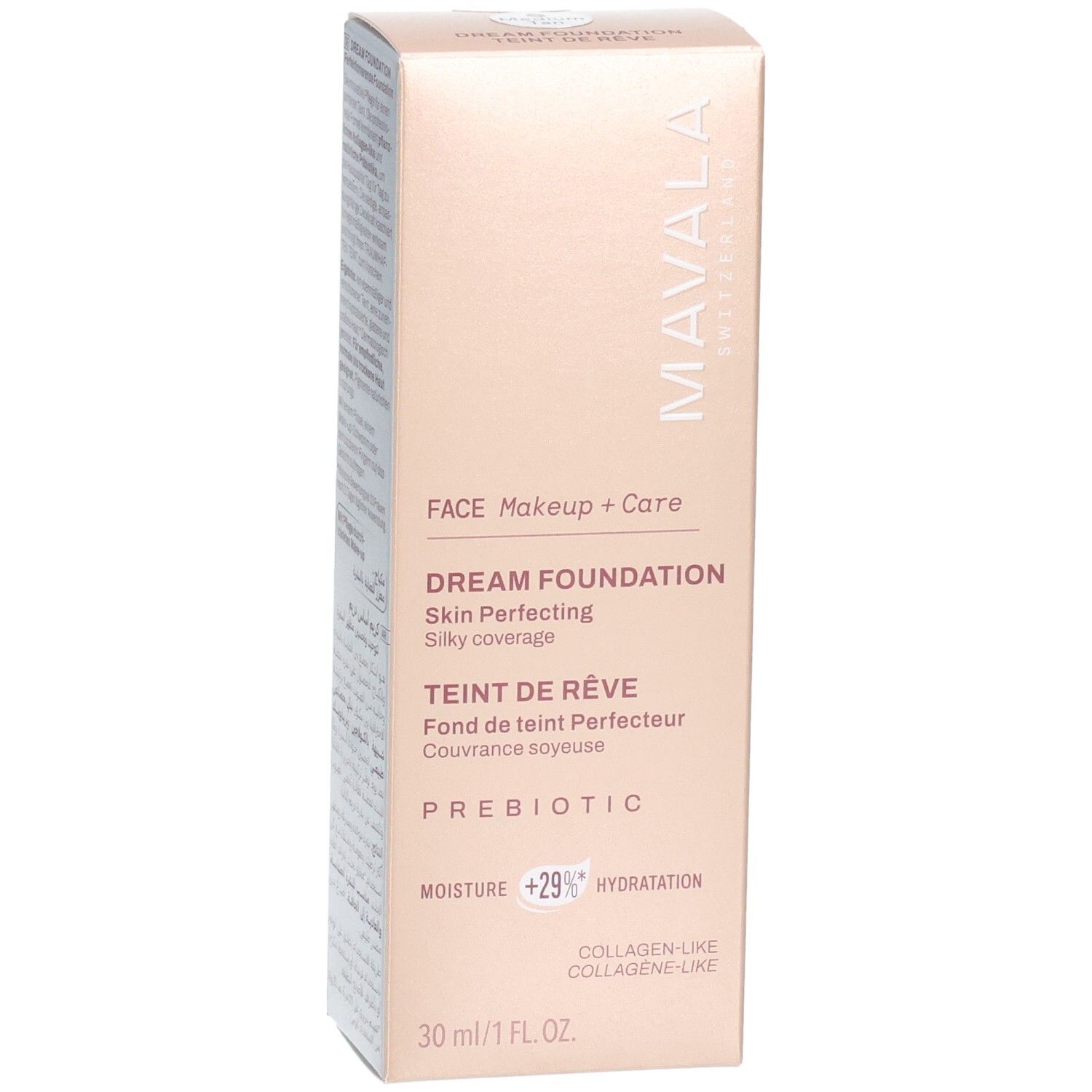 Mavala Teint de Rêve Foundation Carton, Medium Tan. 30 ml.