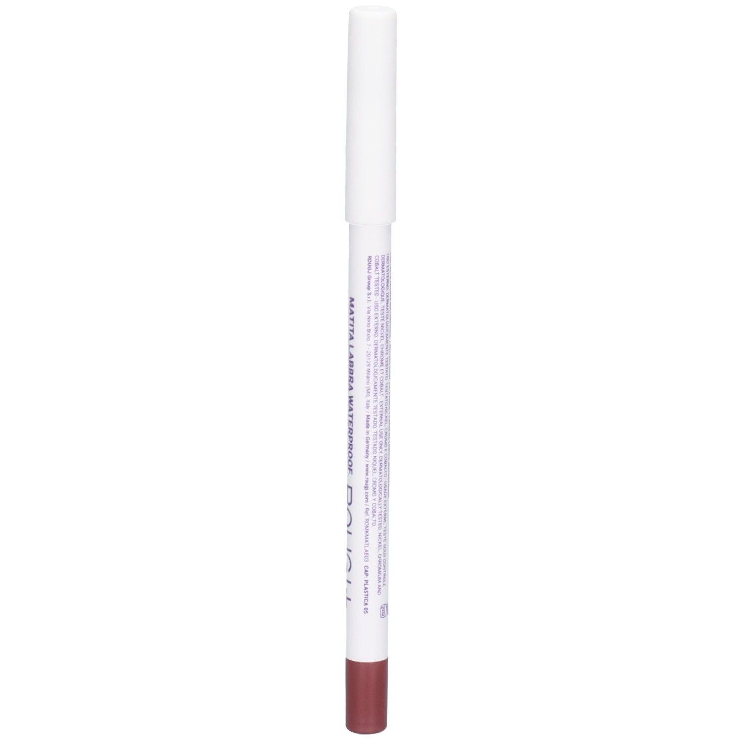 Crayon à lèvres ROUGJ+, waterproof, mat, teinte 03 Marron Nude.