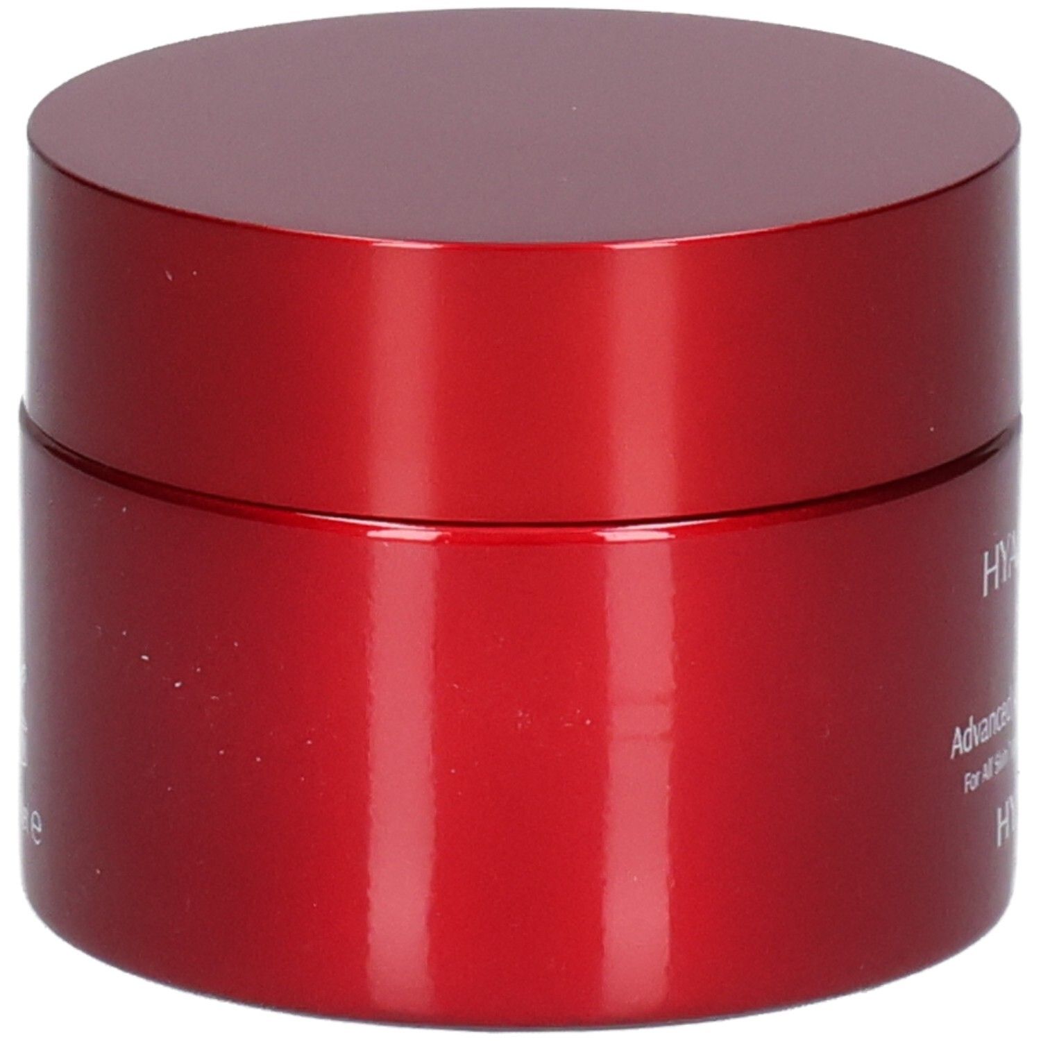 Pot rouge avec acide hyaluronique, crème anti-rides avancée, pour tous types de peau, définisseur de contour du visage, HYALUXIR.