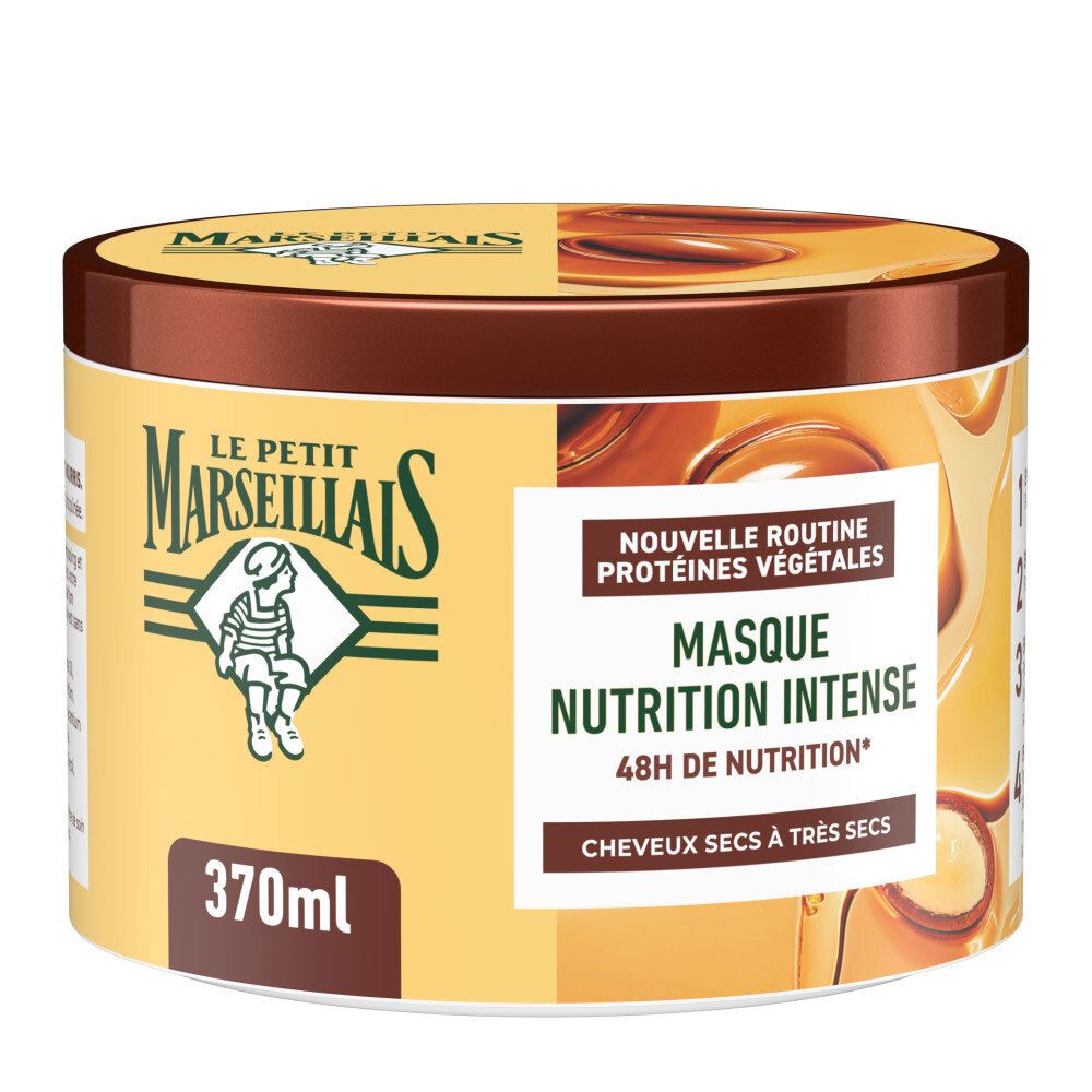 Masque cheveux Le Petit Marseillais Protéine d'Avoine, 370ml.