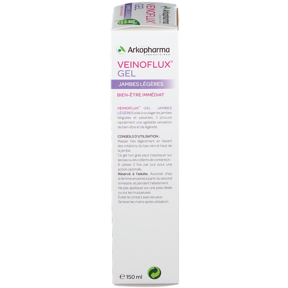 Arkopharma Veinoflux® Gel jambes légères bien-être immédiat