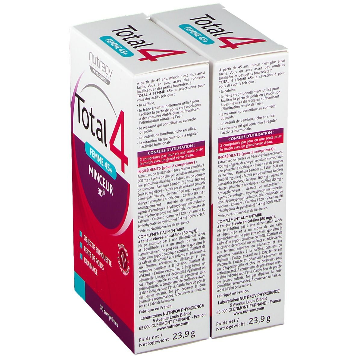Nutreov Physcience Total 4 Femme 45 +