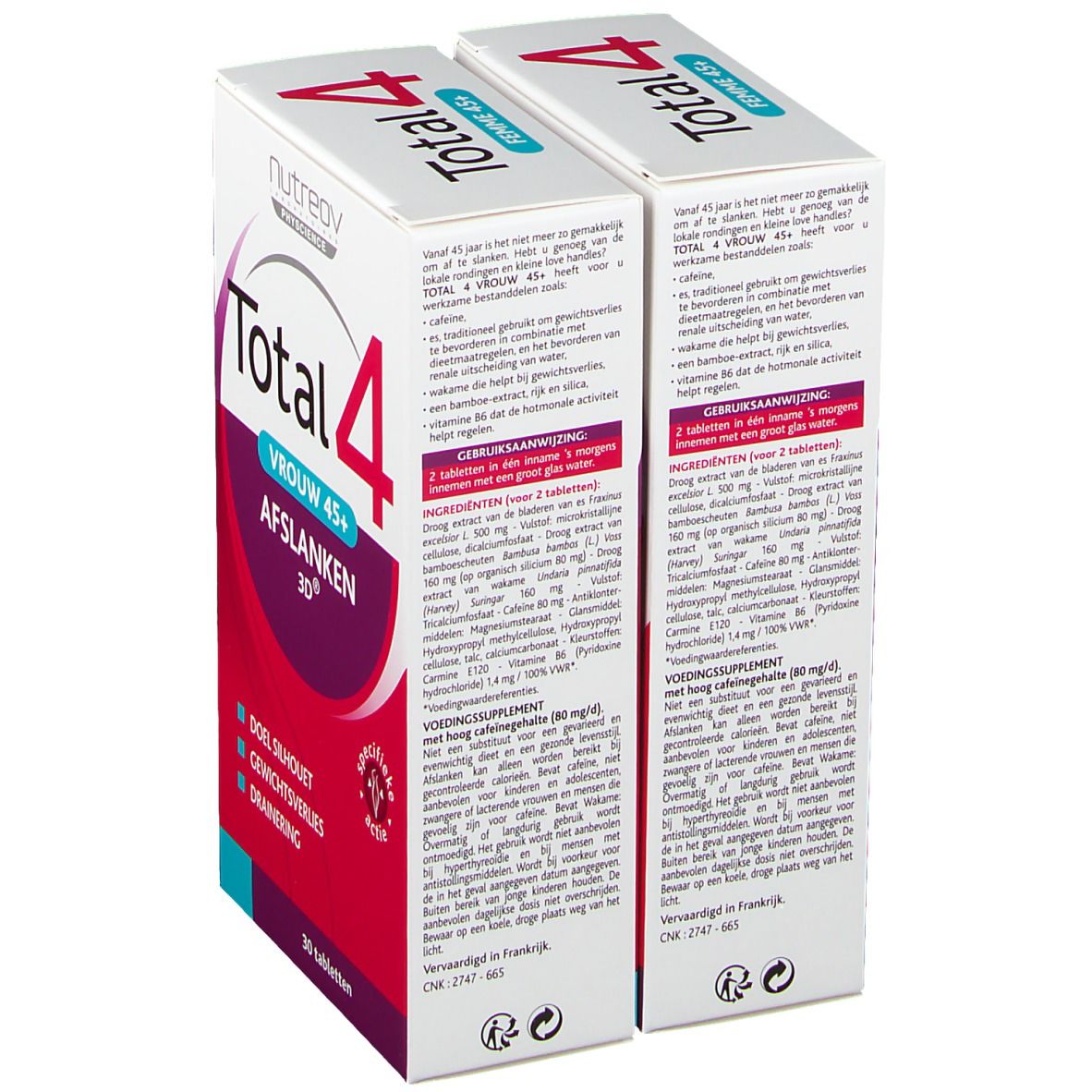 Nutreov Physcience Total 4 Femme 45 +