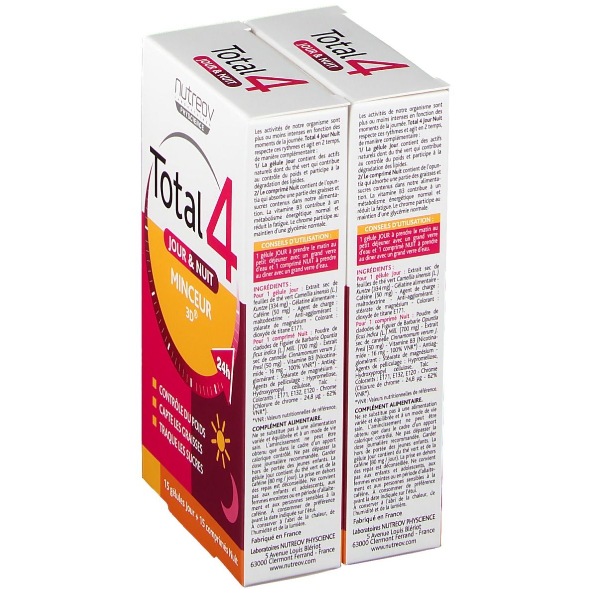 Nutreov Physcience Total 4 Jour & Nuit