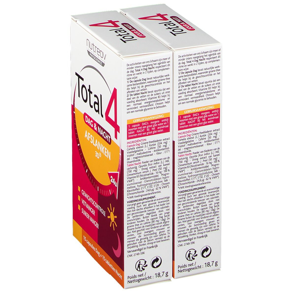 Nutreov Physcience Total 4 Jour & Nuit