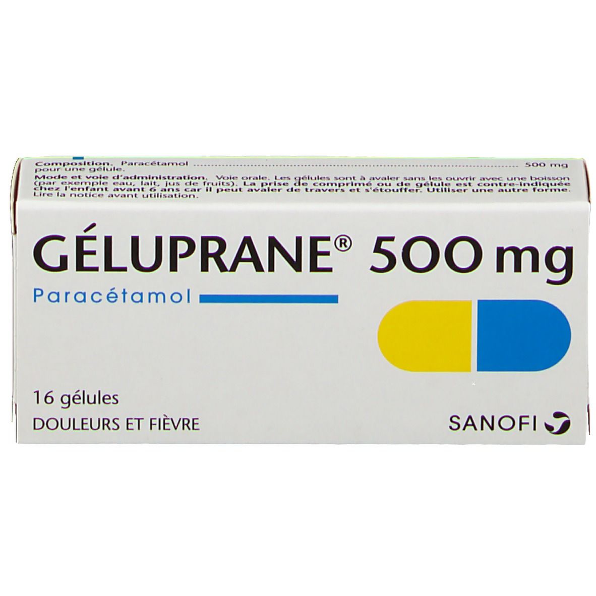 Géluprane® Paracétamol 500 mg