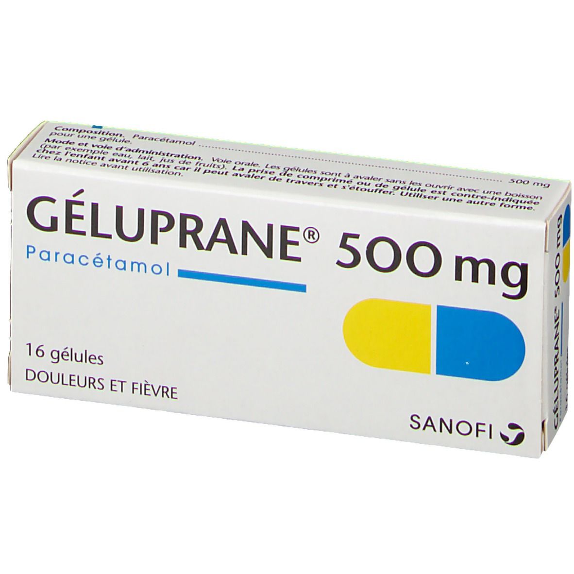 Géluprane® Paracétamol 500 mg