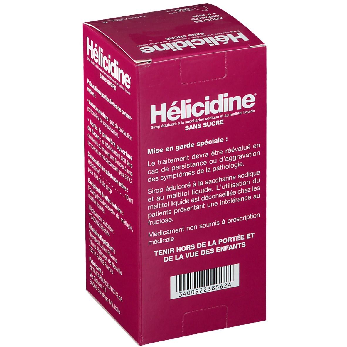 Hélicidine® s/s 250 ml