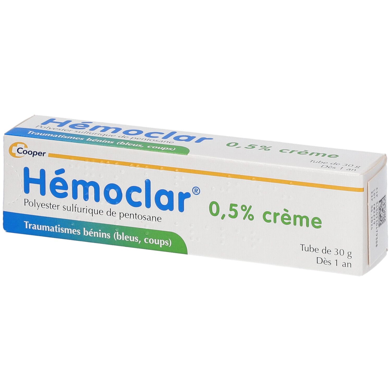 HEMOCLAR 0,5% CREME 30G C