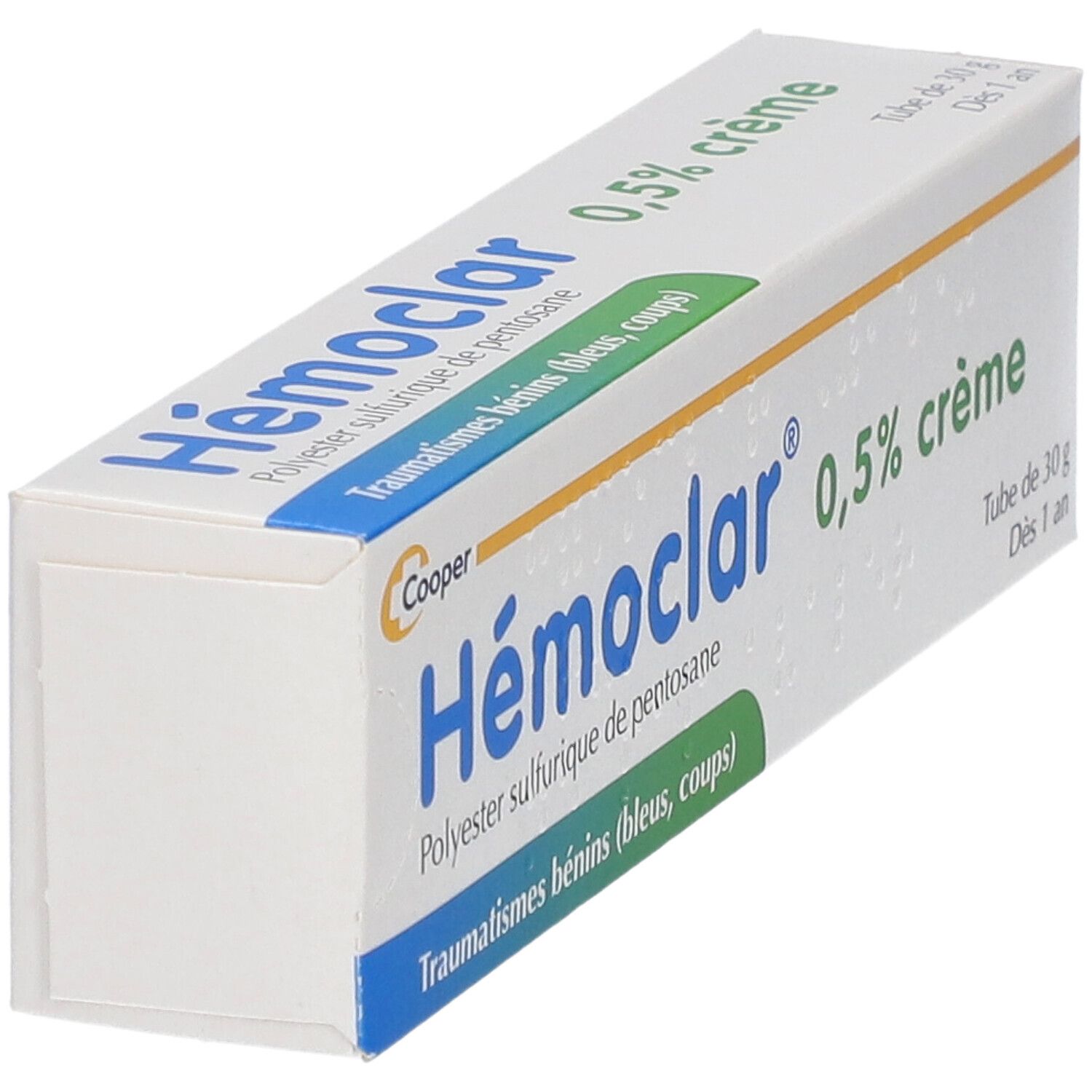 HEMOCLAR 0,5% CREME 30G C