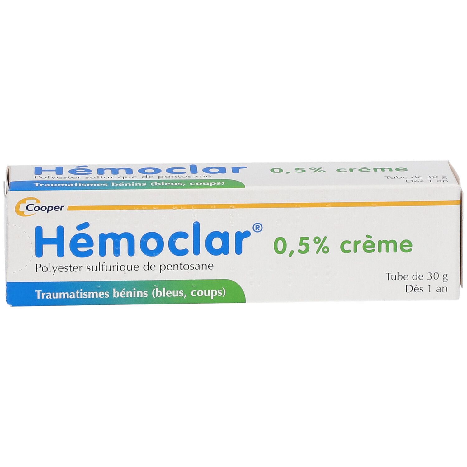 HEMOCLAR 0,5% CREME 30G C