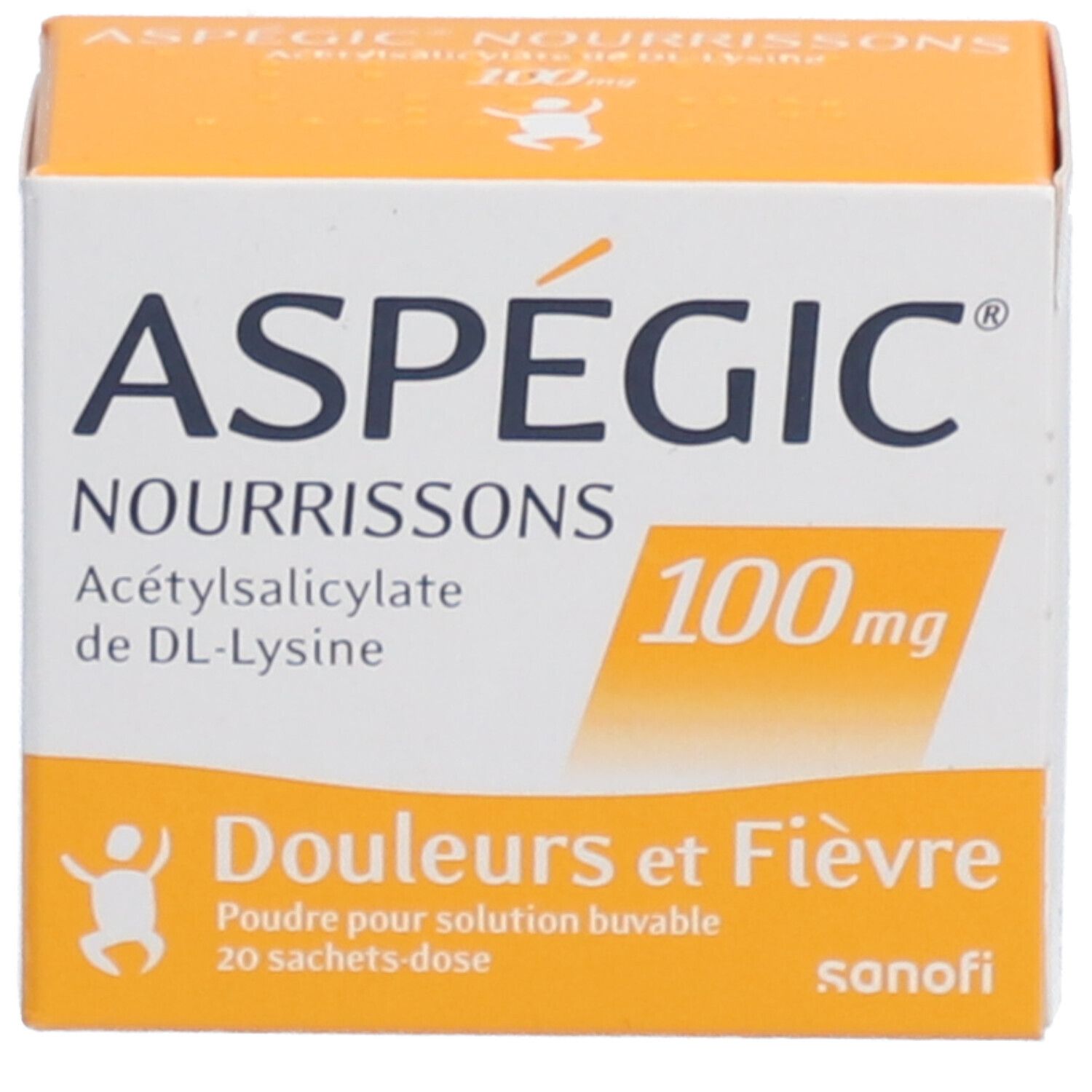 Aspégic® Nourrissons 100 mg