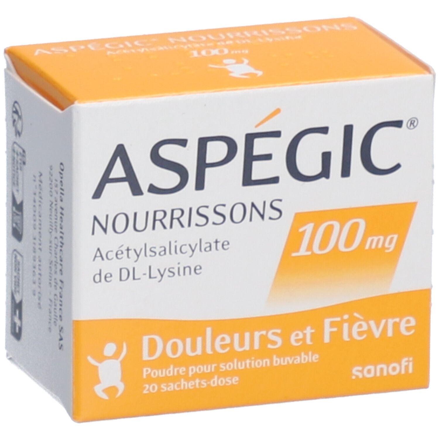 Aspégic® Nourrissons 100 mg