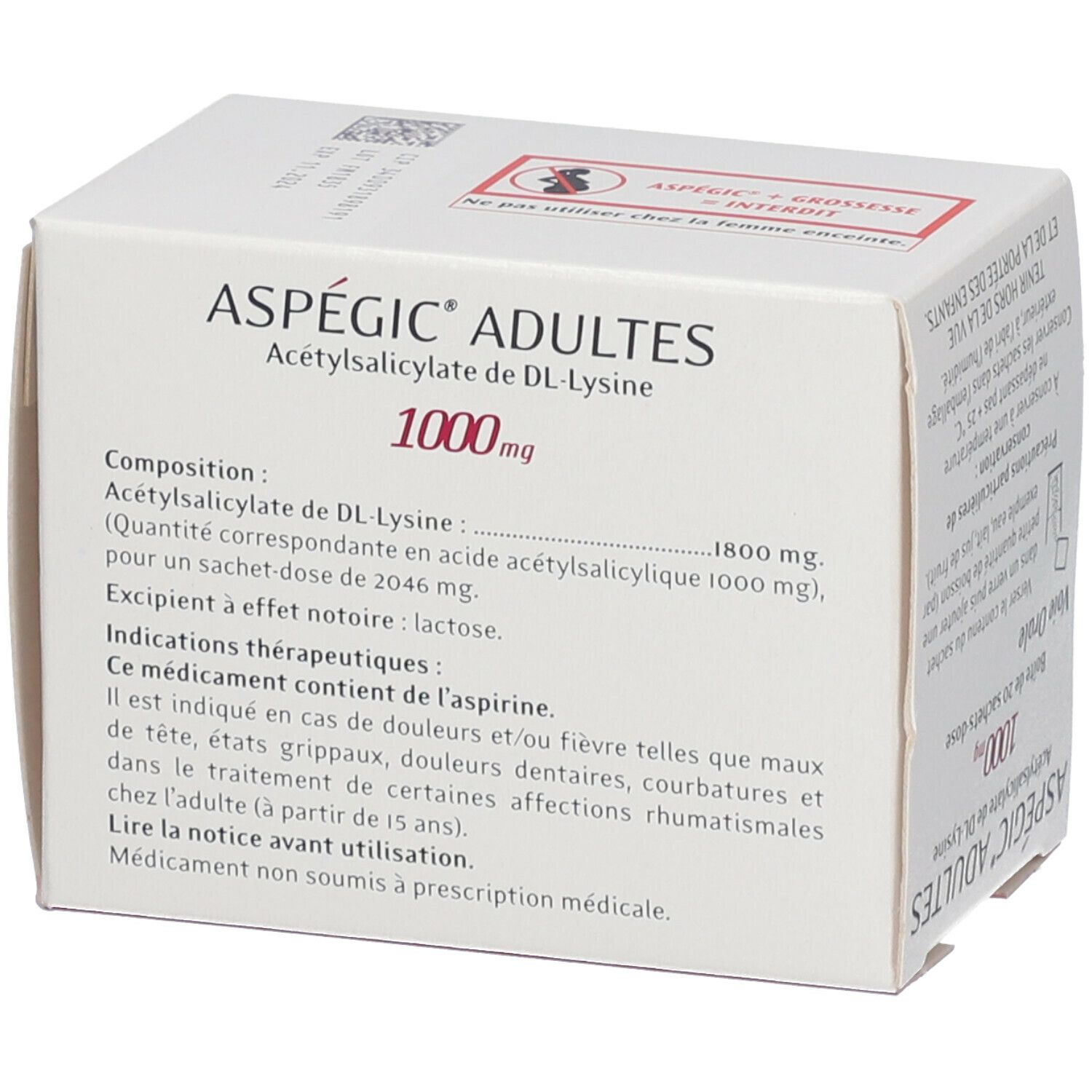 Aspégic® Adultes 1000 mg