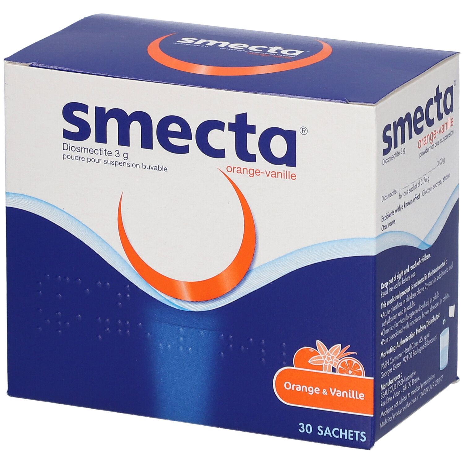 Smecta® 3 g Orange-Vanille
