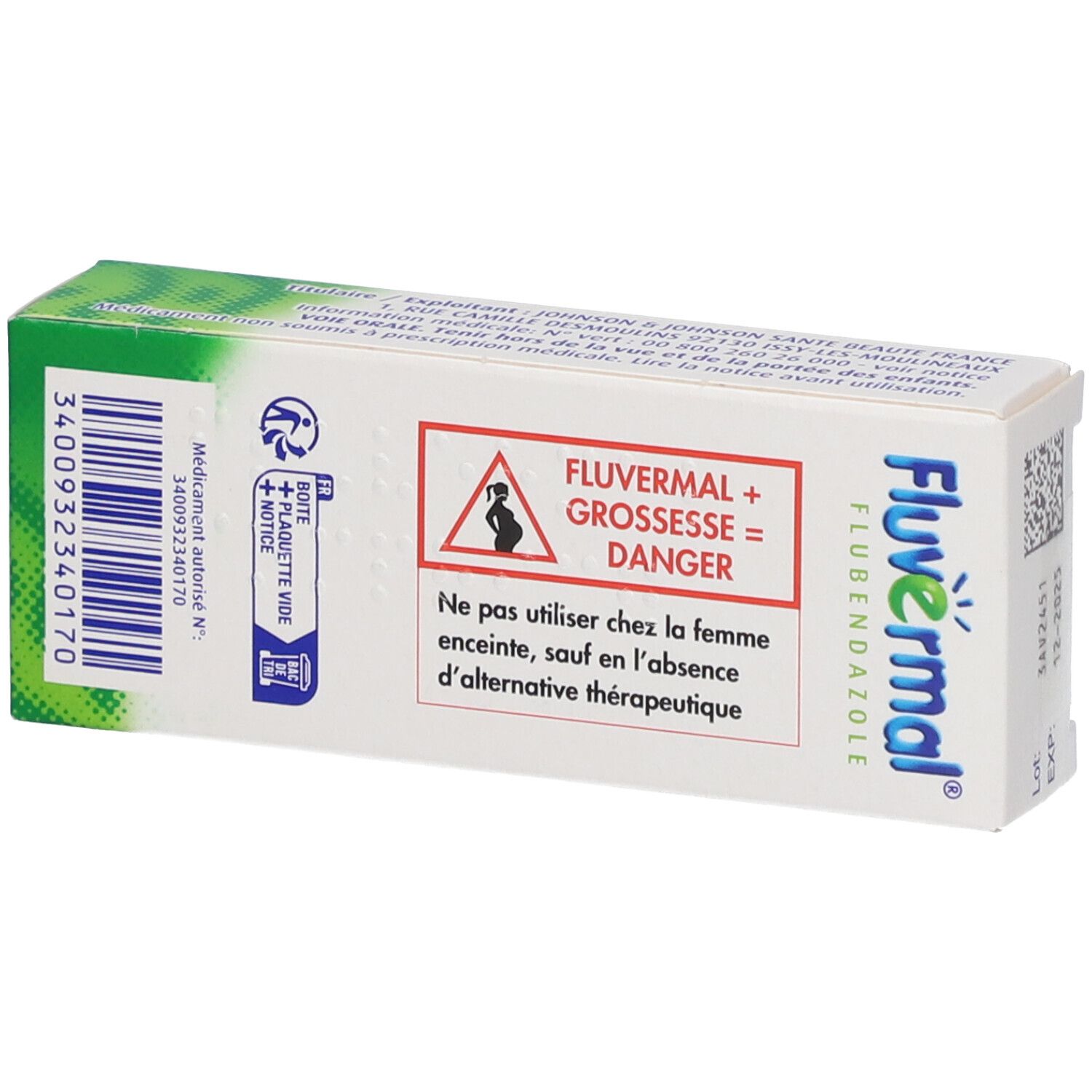 Fluvermal® 100 mg 6 pc(s) - Redcare Pharmacie
