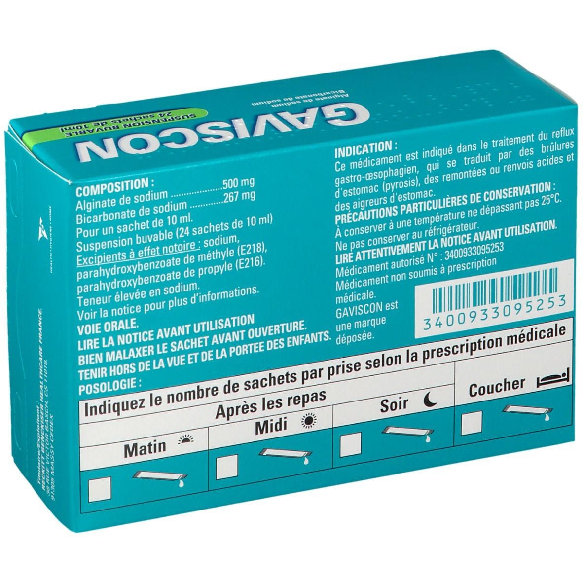 Gaviscon® 500 mg/267 mg