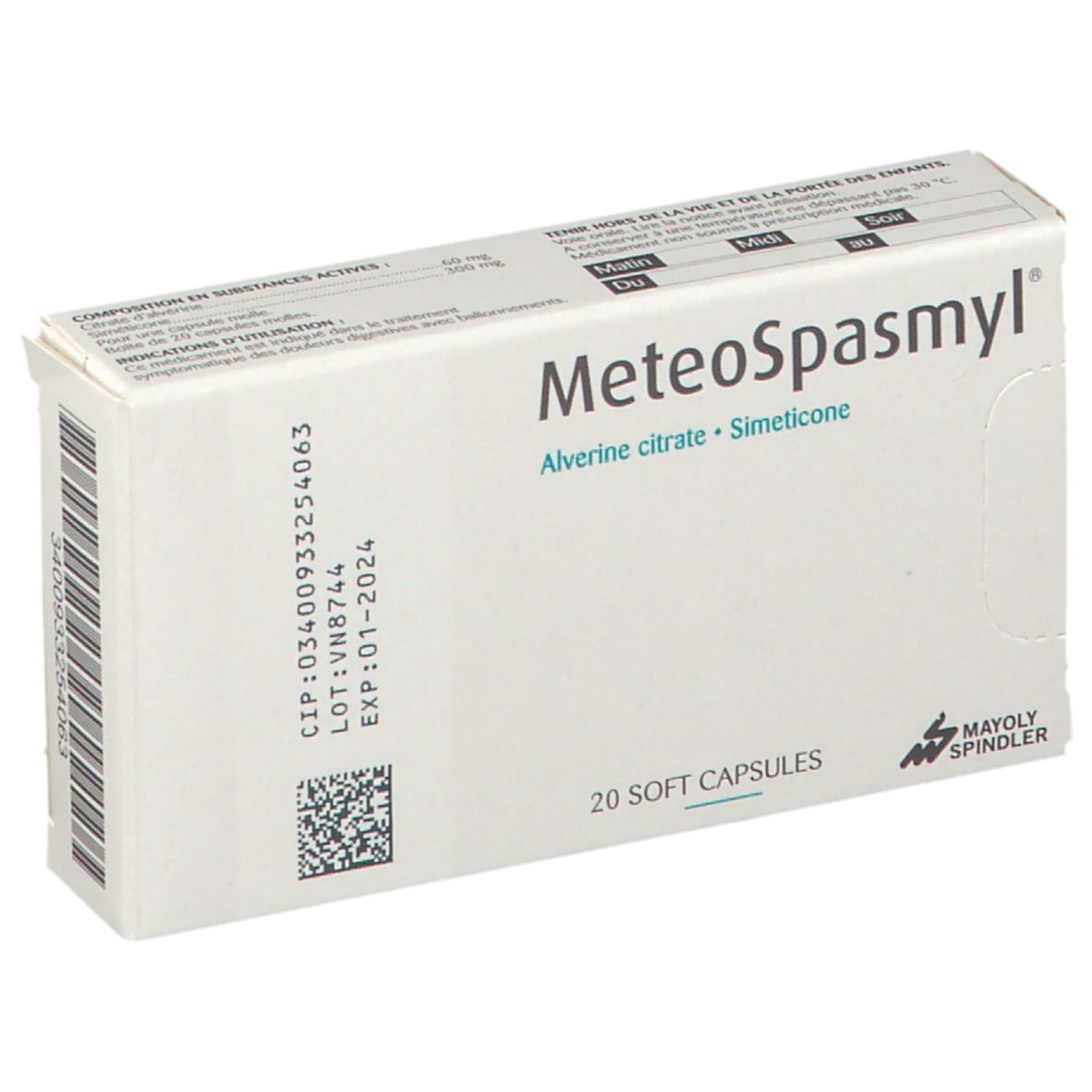 Meteospasmyl 20 Pc s Redcare Pharmacie