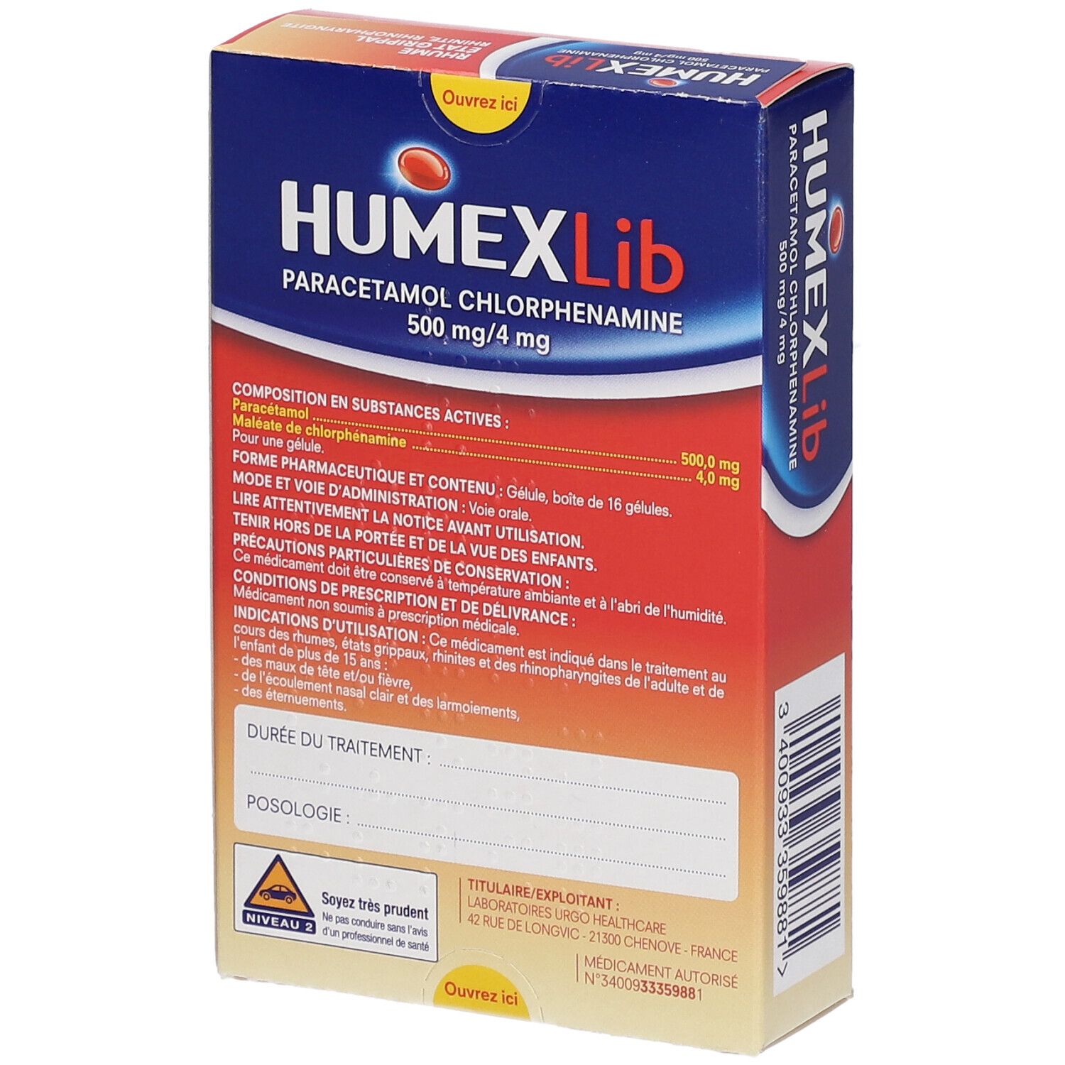 Humexlib 500 mg/4 mg