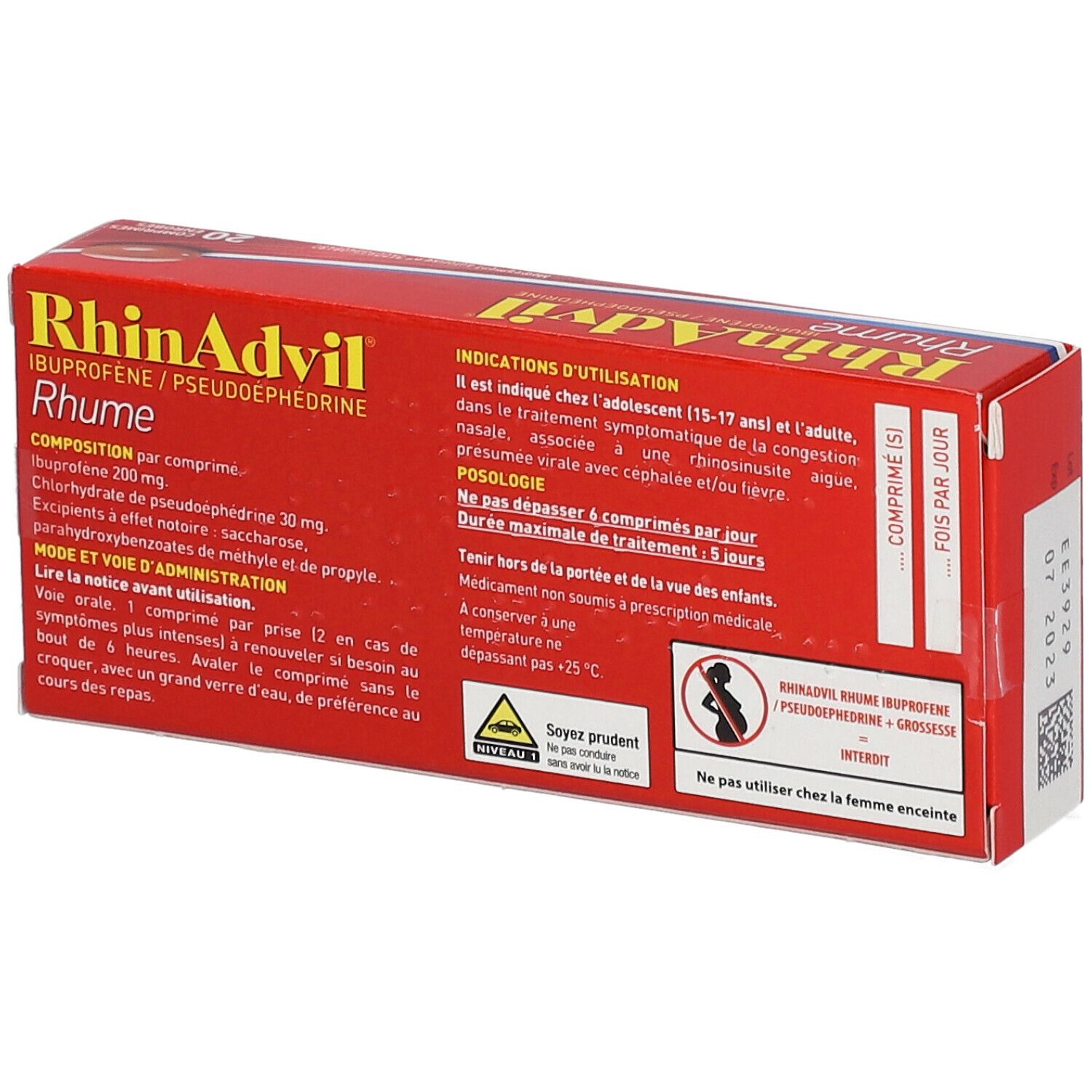 RhinAdvil® Rhume 200 mg/30 mg