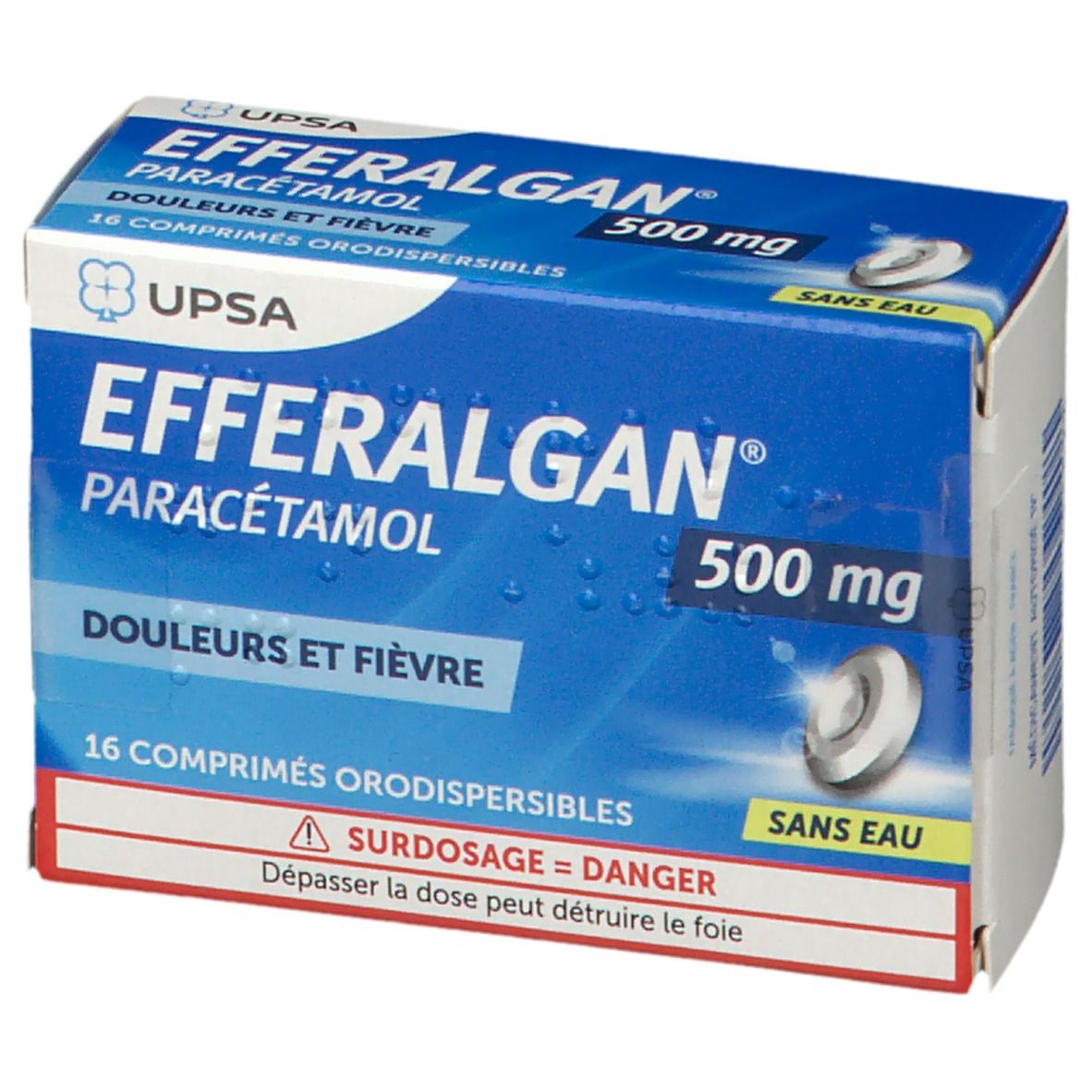 EFFERALGAN 500mg - Comprimés Orodispersibles