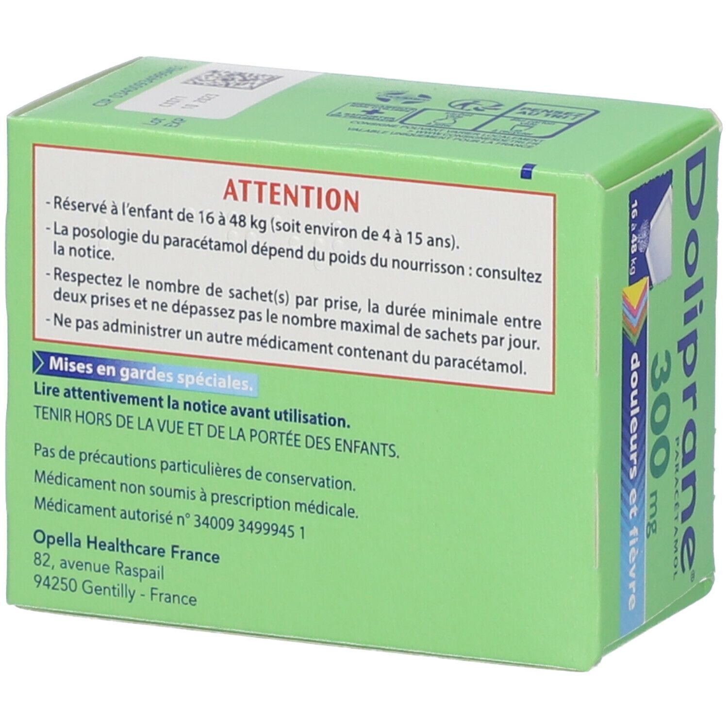 Doliprane® 300 mg