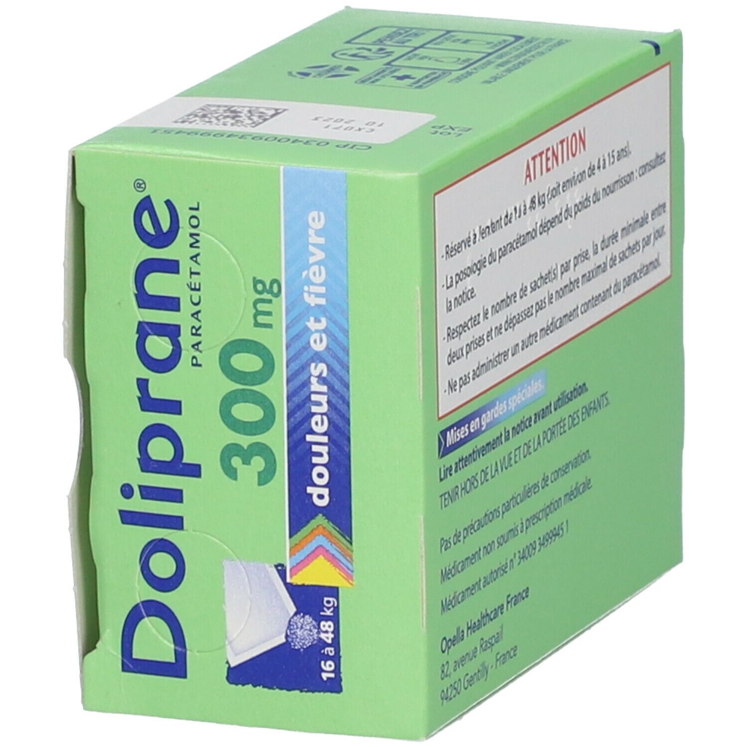 Doliprane® 300 mg