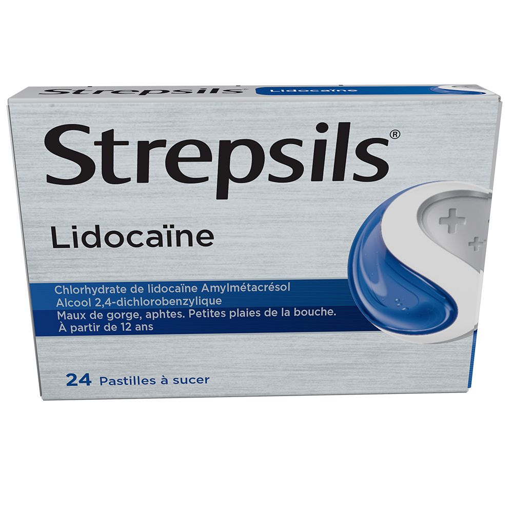 Strepsils® Lidocaïne 24 pc(s) - Redcare Pharmacie