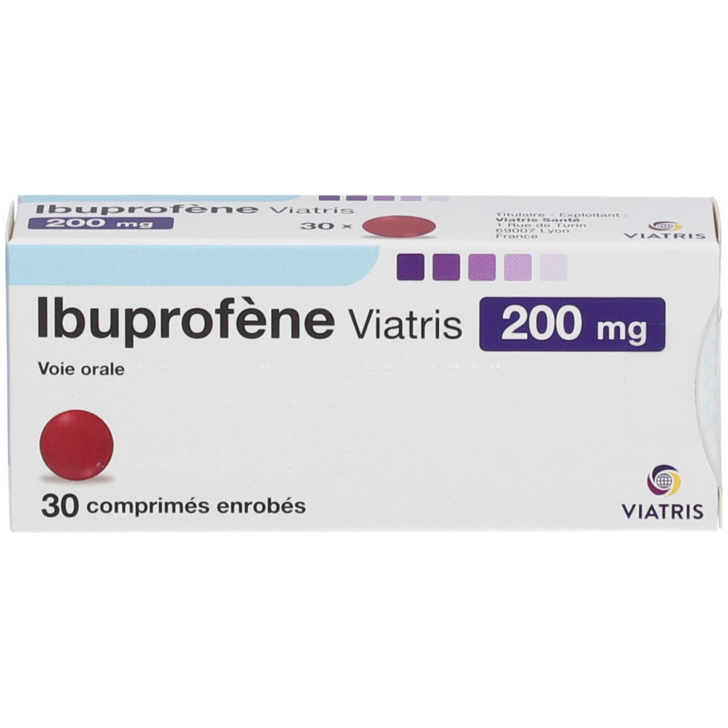 Ibuprofène Mylan 200 mg