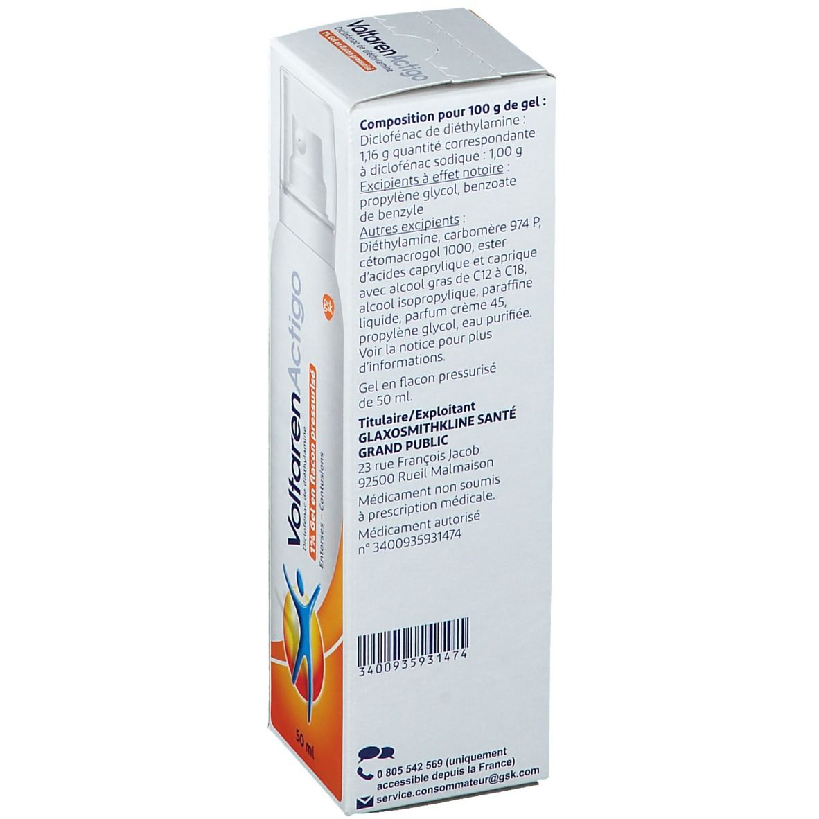 VoltarenActigo® 1 %