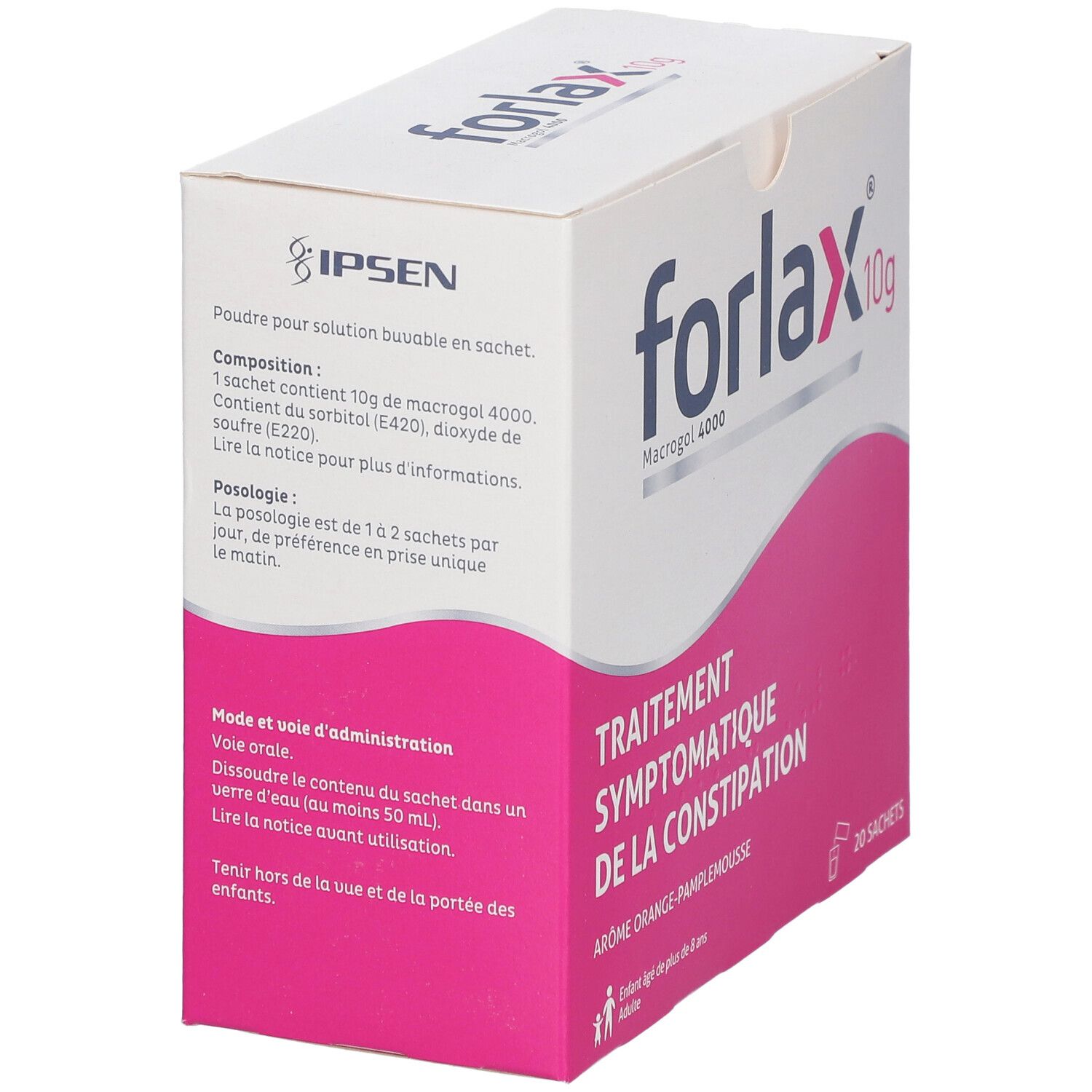 Forlax : Médicament Adulte & Enfant contre la Constipation