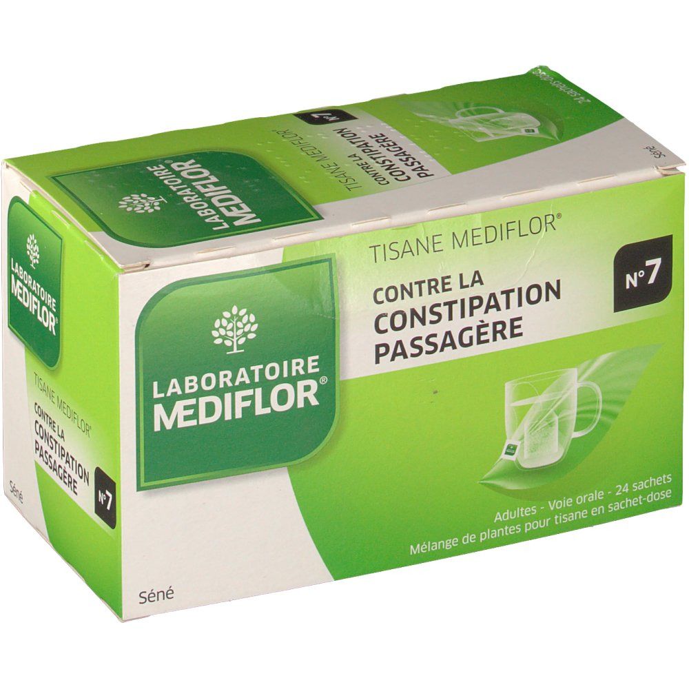 Mediflor tisane n°7 constipation passagère 1.8 g pas cher