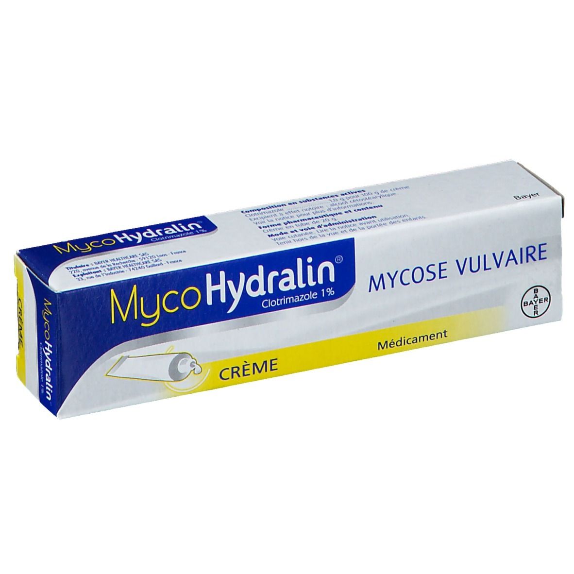 MYCOHYDRALIN 1% anti-fungal cream 20G for sale in our bio pharmacy