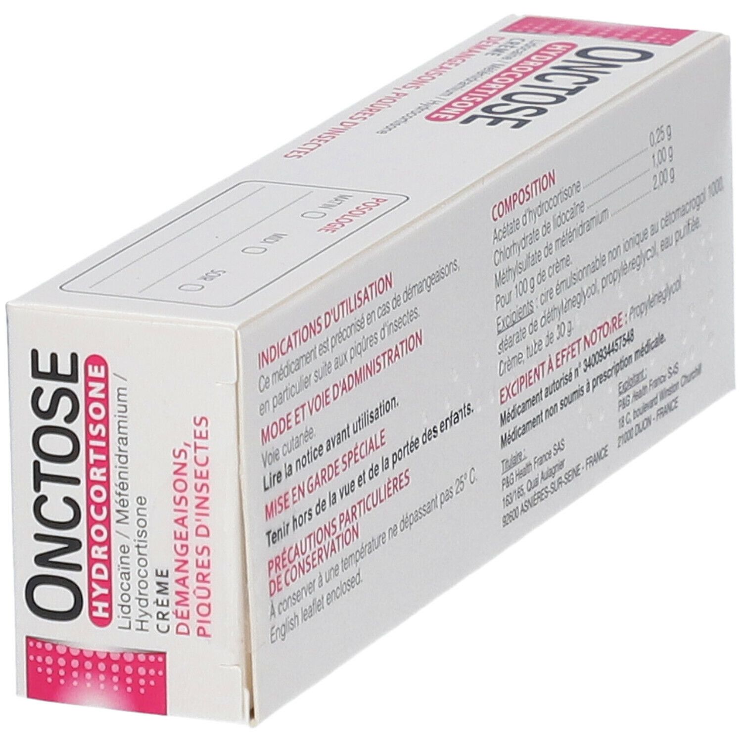 Merck Onctose Hydrocortisone
