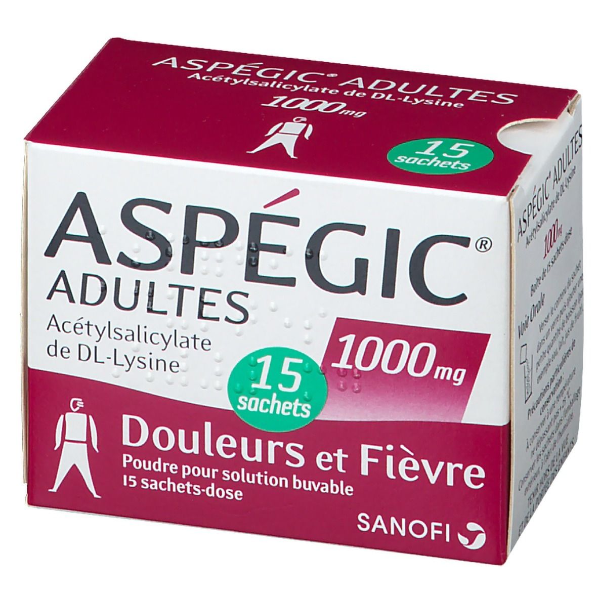 Aspégic® Adultes 1000 mg