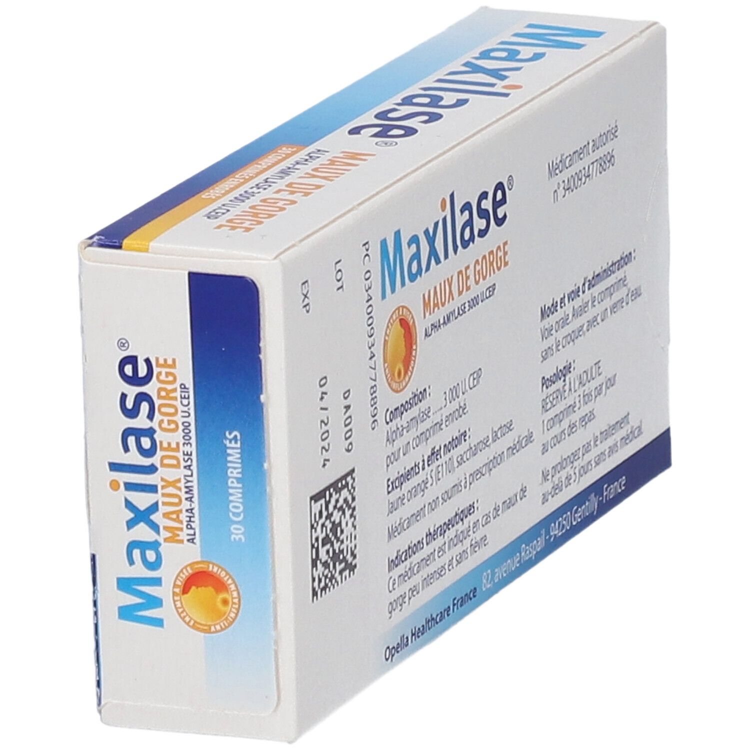 Maxilase® Maux de Gorge