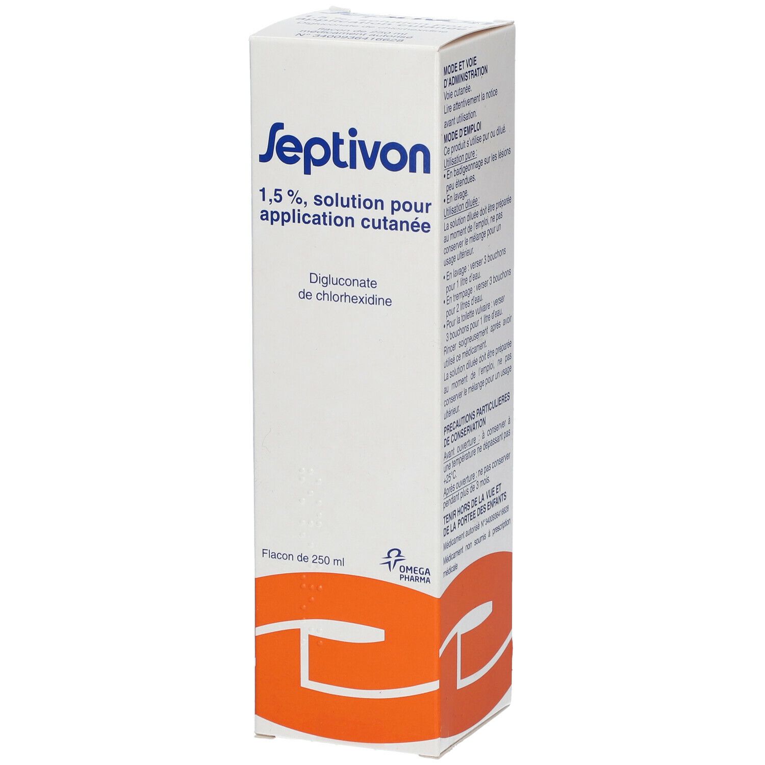 Omega Pharma Septivon