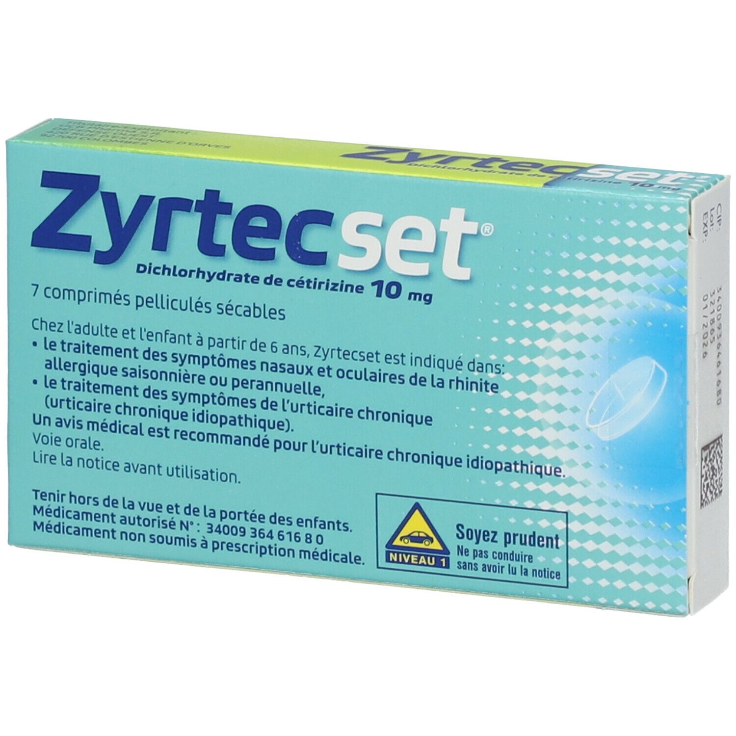 Zyrtecset® 10 mg