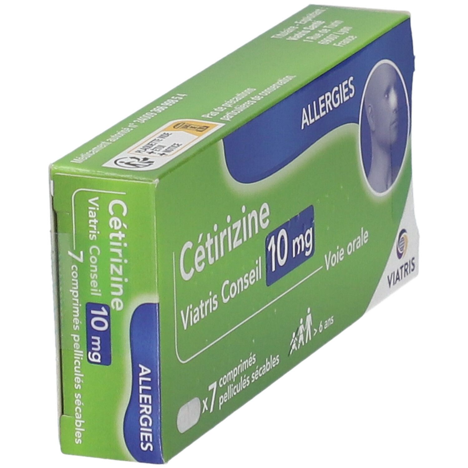 Cétirizine Mylan Pharma 10 mg