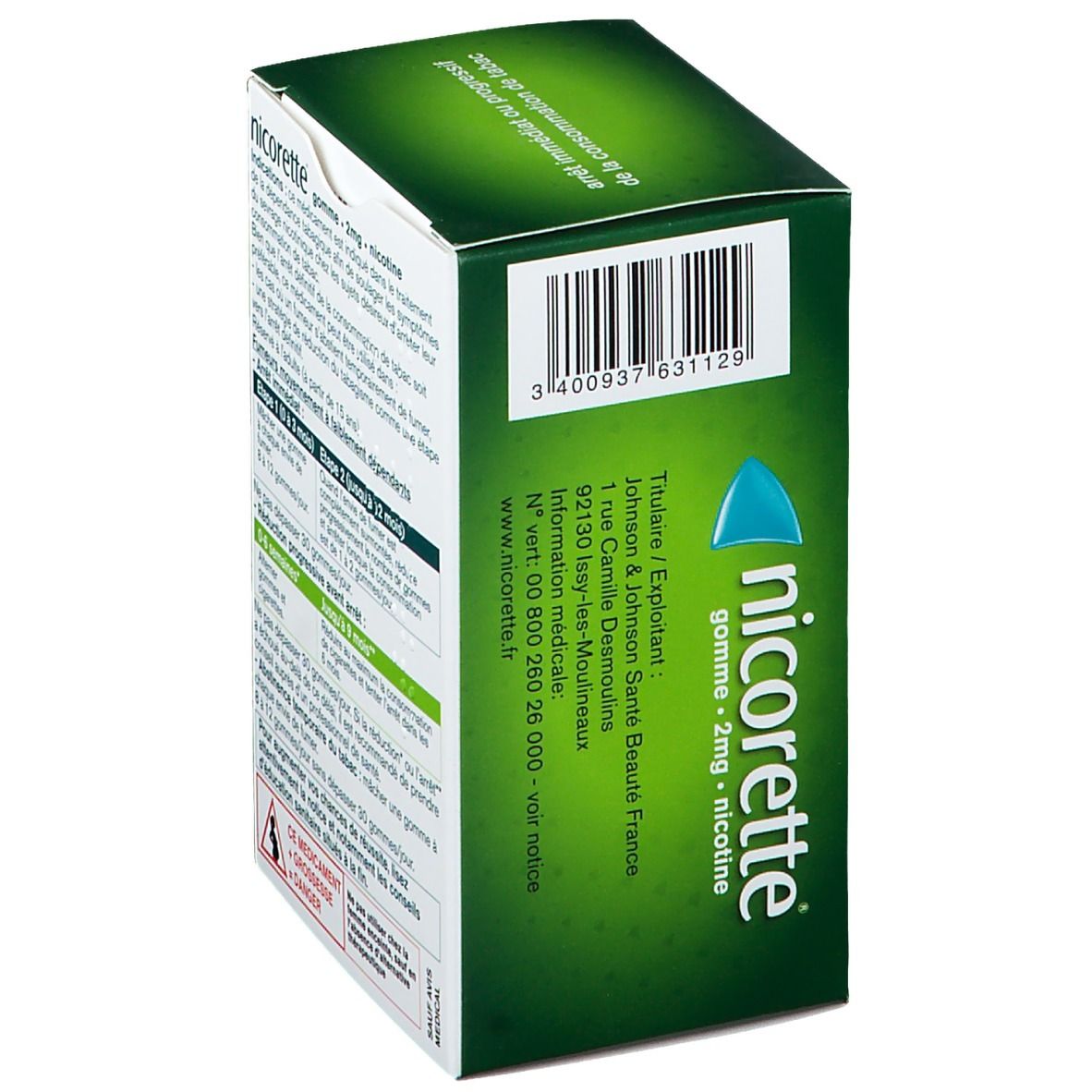 Nicorette® s/s 2 mg 105 pc(s) - Redcare Pharmacie