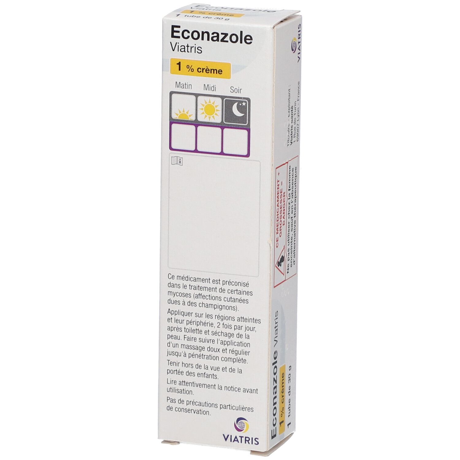 Mylan Econazole 1 % 30 g - Redcare Pharmacie