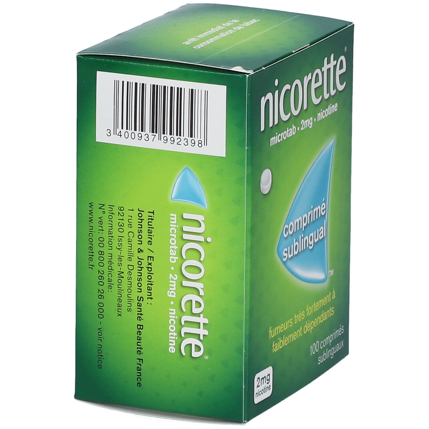 Nicorette® microtab 2 mg