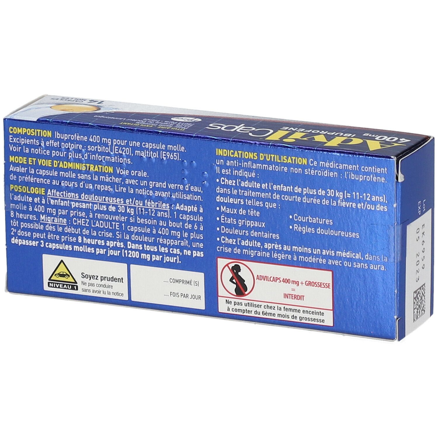 AdvilCaps 400 mg
