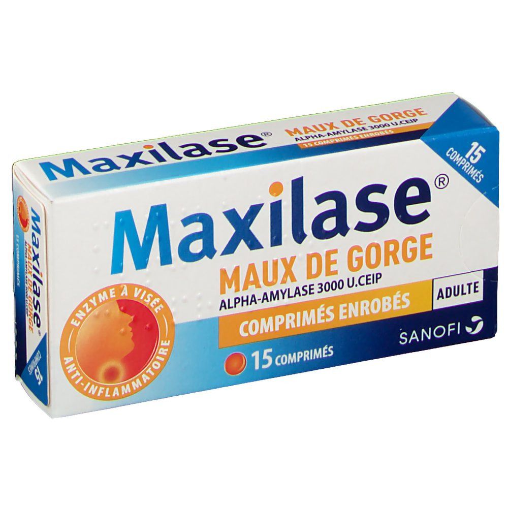 Maxilase® Maux de Gorge