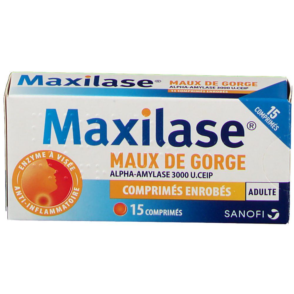 Maxilase® Maux de Gorge