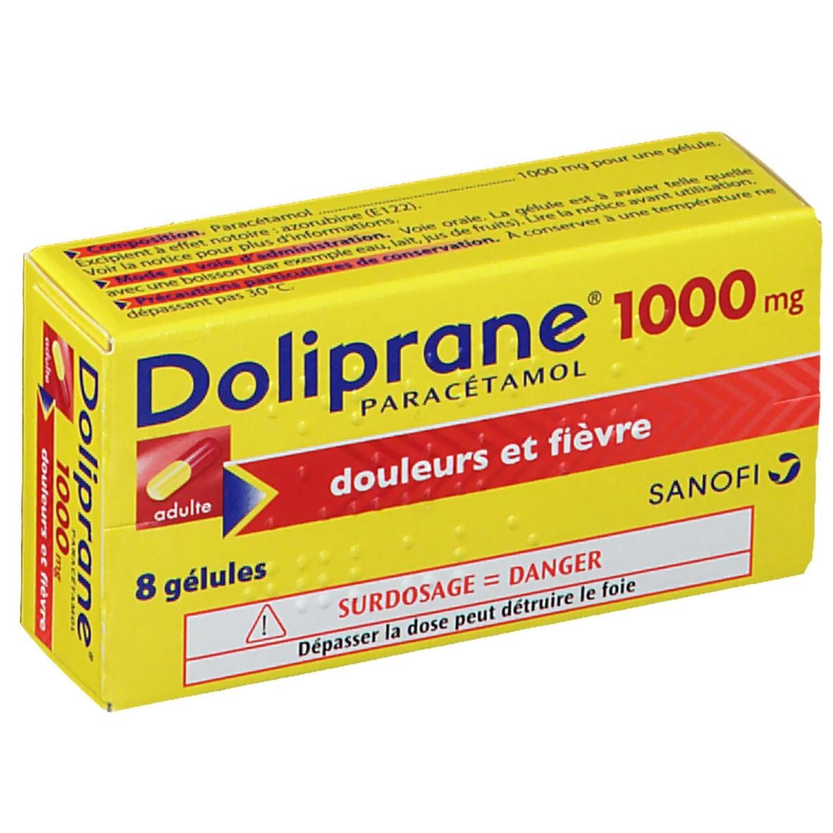 Sanofi Doliprane® 1 000 mg